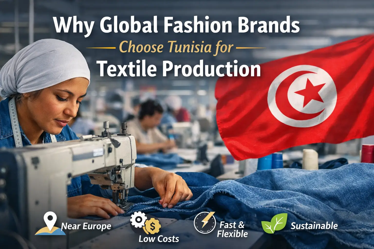 Exporter des Textiles de Tunisie vers l'Europe : Guide Logistique